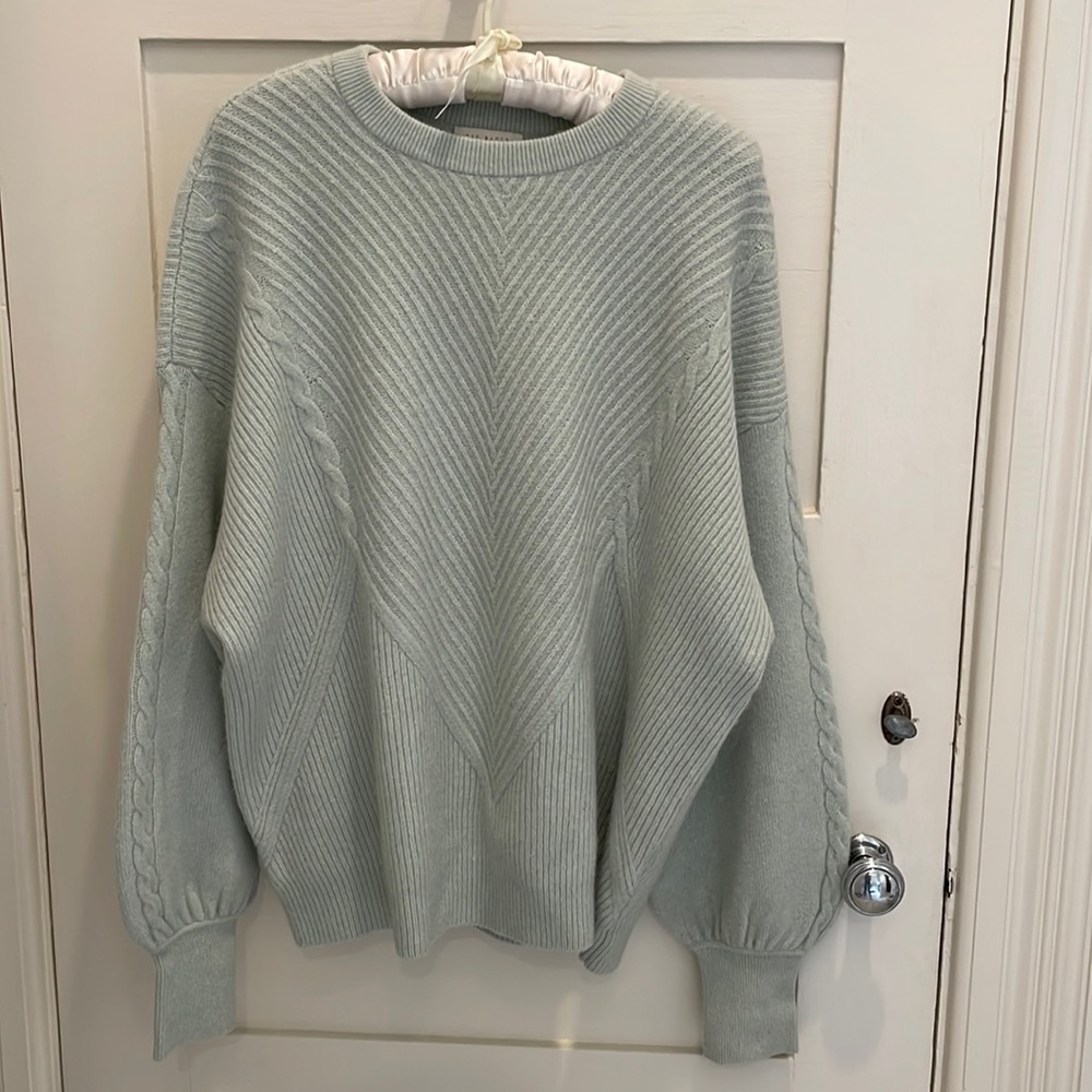 Ted Baker, seafoam, wool sweater (size 4) - never worn